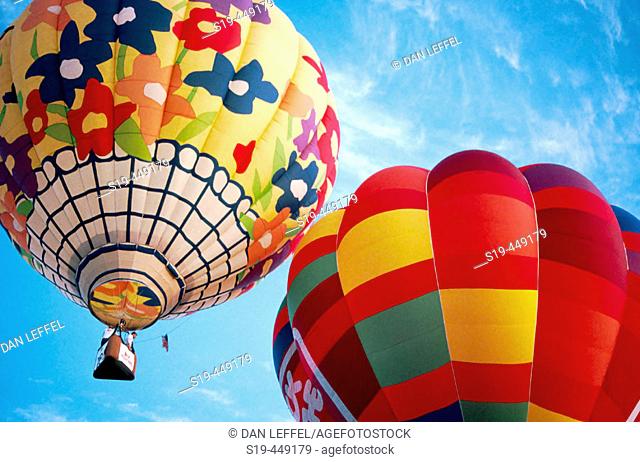 Hot air balloons. Plano, Texas, USA