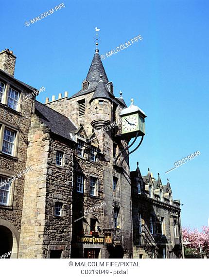 The Canongate Tolbooth. The Royal Mile. Edinburgh. Scotland