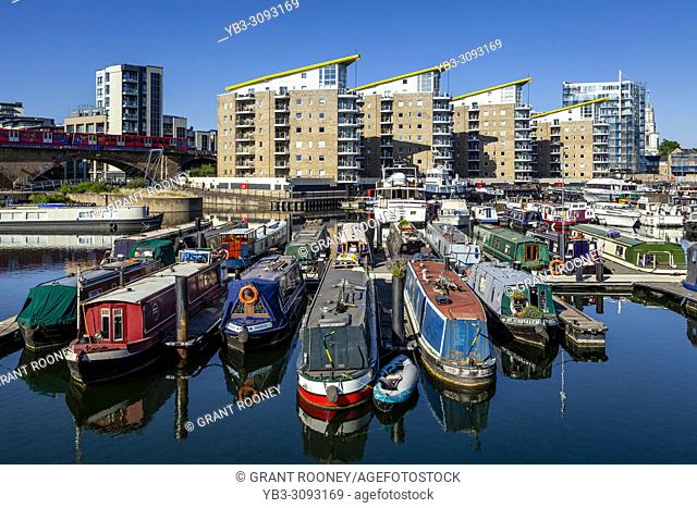 Limehouse Marina, Limehouse Basin, London, United Kingdom
