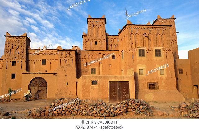 Kasbah in Skoura Oasis, Dades Valley; Morocco