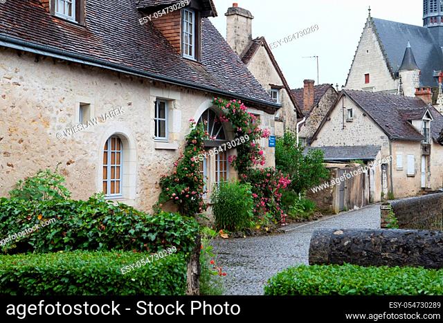 Montresor the charming small country town in the valley of Loire