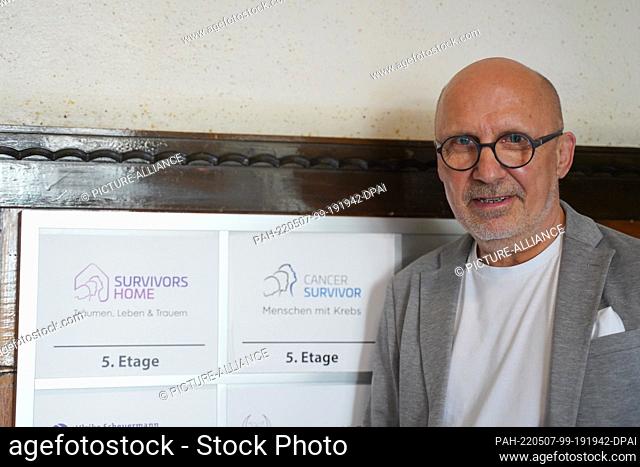 26 April 2022, Berlin: Stephan Pregizer, one of the founders of the ""CancerSurvivor - Menschen mit Krebs"" initiative and the founder of the ""Survivors Home...