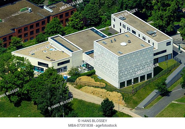 Bochum Synagogue, religion, Judaism, church, modern architecture, Bochum, Ruhr area, North Rhine-Westphalia, Germany