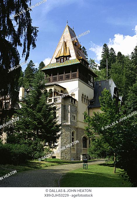 Romania, Wallachia, Prahova County, Siniai, Pelisor Castle, Museum