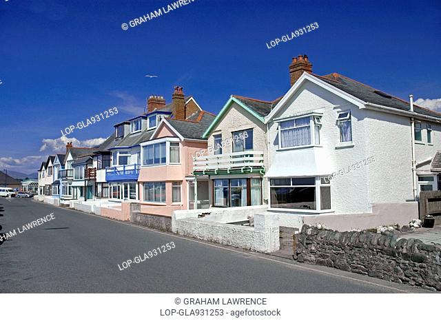 Residential houses in Borth