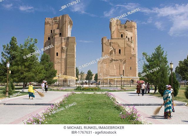Ak-Saray Palace, Timur's Summer Palace, Shakrisabz, Uzbekistan, Central Asia