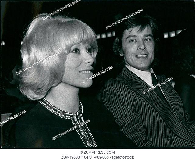 Mar. 22, 2012 - Alain Delon's new girl friend; Mireille Darc; A famous Cinema Couple, Alain Delon and Mireille Darc were among the spectators who attended the...