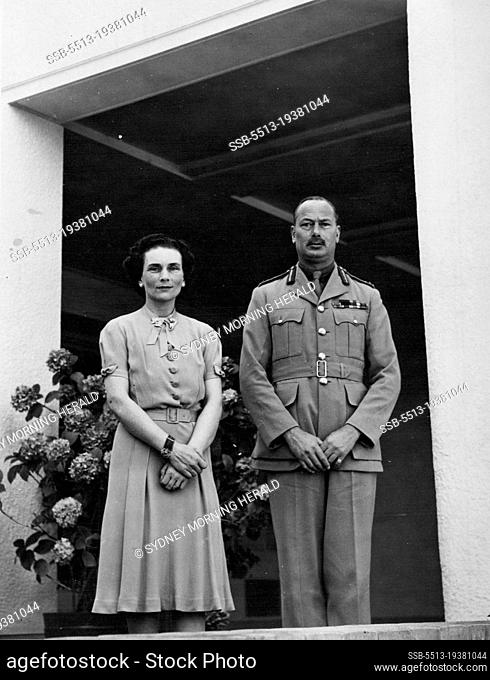 Duke & Duchess Of Gloucester - General Scenes - 1942-1950-74. February 1, 1945