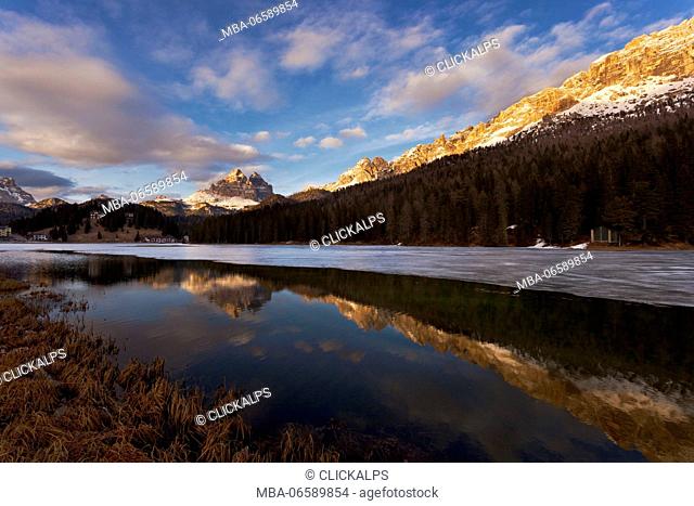 Misurina Lake, Dolomites, Veneto, Belluno, Italy