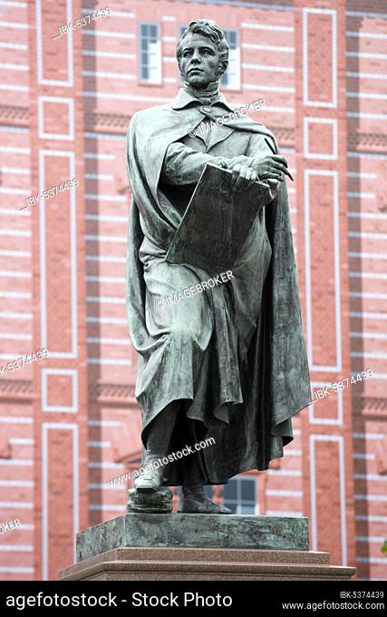Carl Friedrich Schinkel Monument, Berlin-Mitte, Berlin, Germany, Europe
