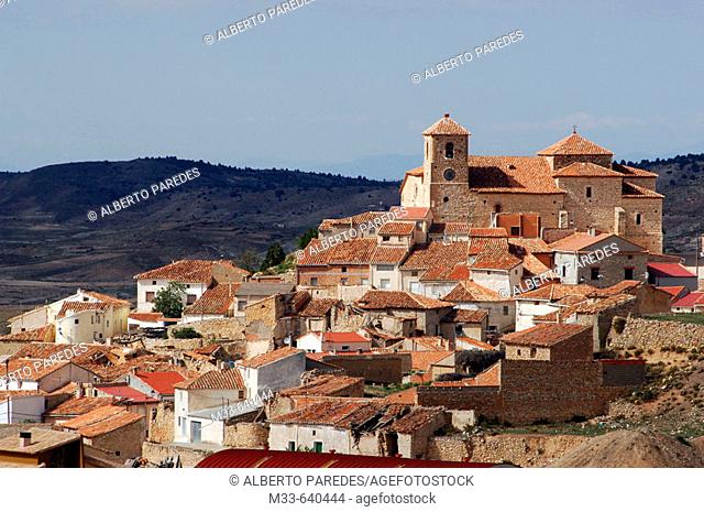 Bañon. Jiloca. Teruel province. Aragon. Spain