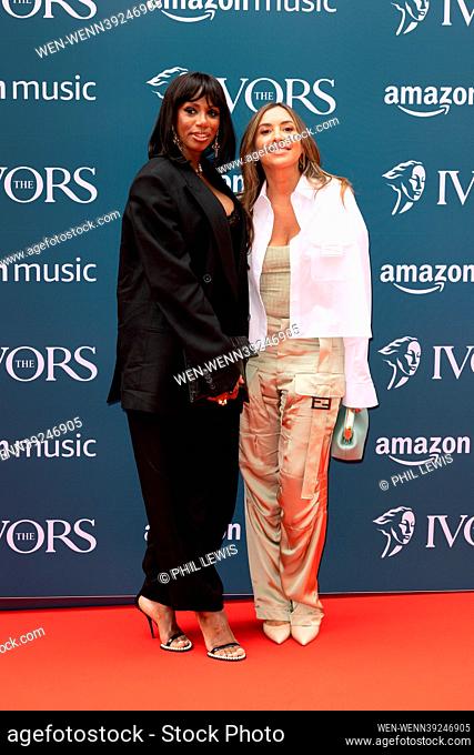 Guests arrive at The IVORS at Grosvenor House Hotel Featuring: Shaznay Lewis, Melanie Blatt Where: London, United Kingdom When: 18 May 2023 Credit: Phil...