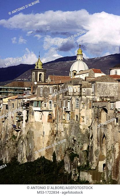 landscape of Sant'Agata Dei Goti village  Province of Benevento  Campania  Italy