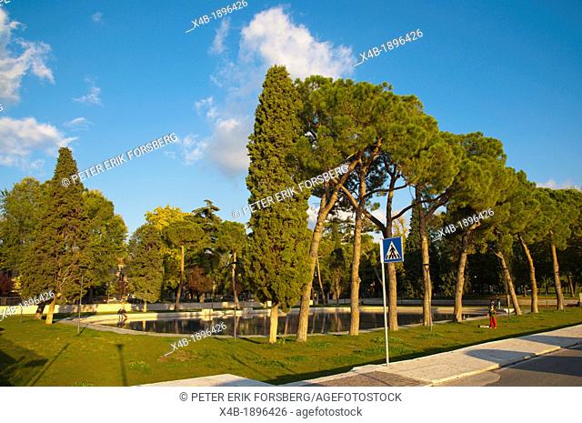 Giardini Pubblici Arsenale park central Verona city the Veneto region Italy Europe