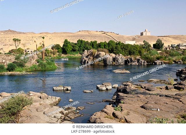 Nile River Cataract, Aswan, Egypt