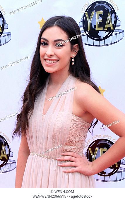 1st annual Young Entertainer Awards Banquet and Ceremony - Arrivals Featuring: Kassidy Mattera Where: Universal City, California