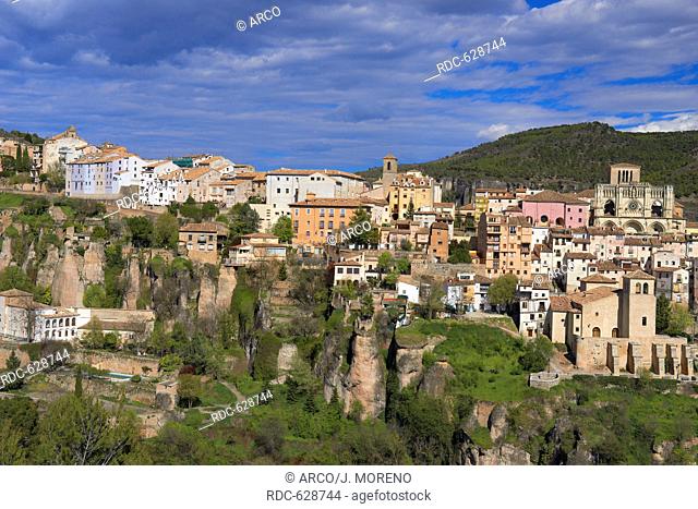Cuenca, Jucar river gorge, UNESCO World Heritage Site, Castilla-La Mancha, Spain