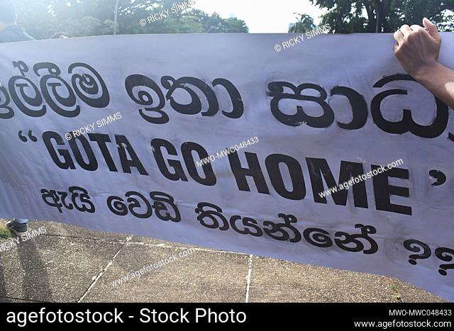 The 50th day of continues protest at the #gogotagama at Galle Face green was held on 28th May 2022. Several groups organized protest marches from around Colombo...