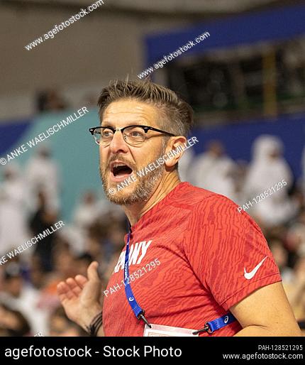 coach Joerg ROOS (JoÌˆrg) (Germany). Javelin throwing the men's decathlon, on 03.10.2019 World Athletics Championships 2019 in Doha / Qatar, from 27