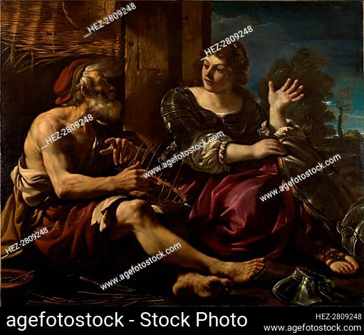 Erminia and the Shepherd, 1619-20. Creator: Guercino