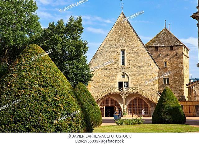 Farinier Tour du Moulin, Cluny Abbey, Cluny, Saone-et-Loire Department, Burgundy Region, Maconnais Area, France, Europe