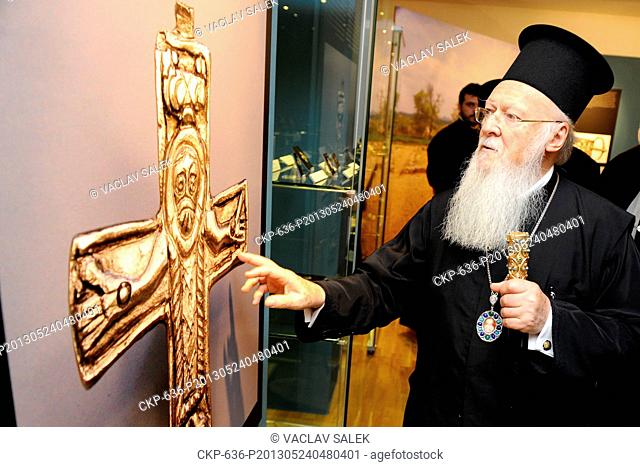Patriarch Bartholomew I of Constantinople has arrived to the Czech Republic for a three-day visit to celebrate the 1150th anniversary of the arrival of Saints...