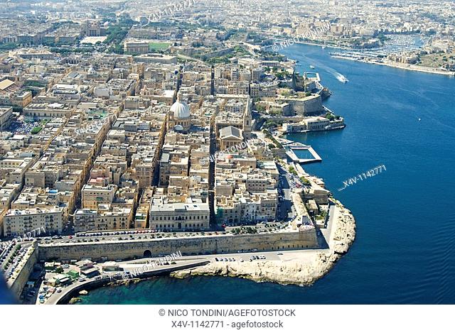 Valletta, Aerial View, Malta Island, Republic of Malta