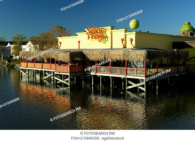 Myrtle Beach, SC, South Carolina, The Grand Strand, Broadway at the Beach, Senior Frogs
