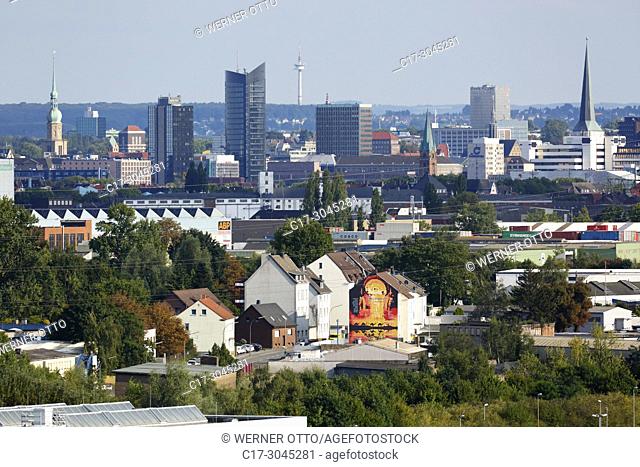 Dortmund, Deusen, D-Dortmund, Ruhr area, Westphalia, North Rhine-Westphalia, NRW, D-Dortmund-Deusen, panorama of the city