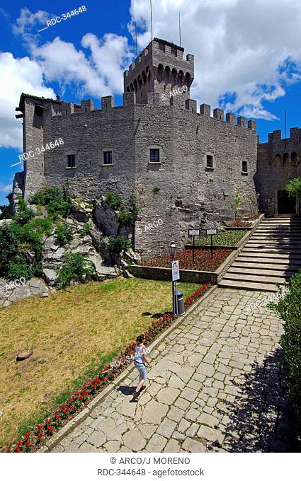 La Rocca o Guaita, Rocca Guaita Tower, Monte Titano, Republic of San Marino