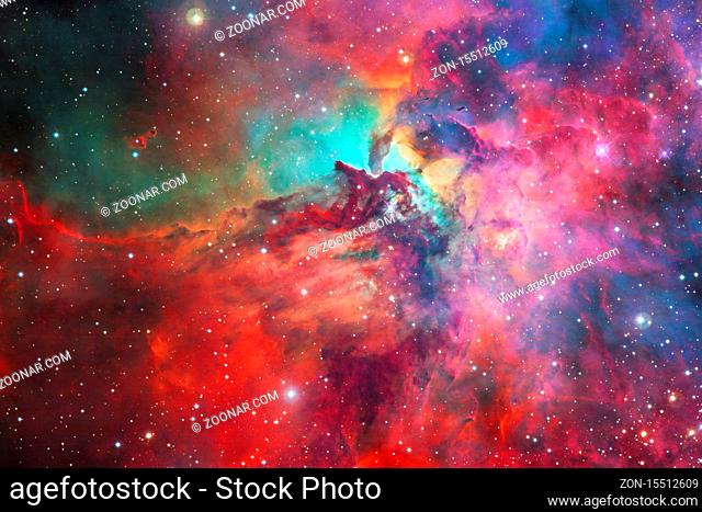 Awesome of endless cosmos. Science fiction wallpaper. Elements of this image furnished by NASA