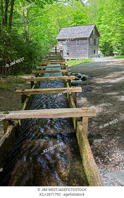 Great Smoky Mountains National Park, North Carolina - Mingus Mill, an 1886 grist mill