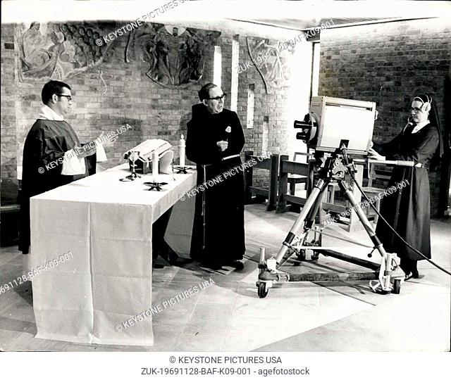 Nov. 28, 1969 - The Ultra-Modern Catholic Broadcasting Studio to the opened by Cardinal Heenan on Saturday: This coming week-end sees the opening of the...