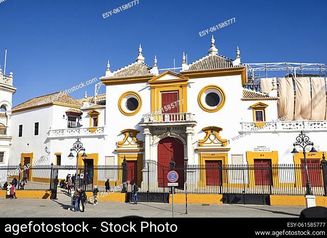 Plaza de Toros de La Maestranza, Sevilla, Andalusia, Spain, Europe