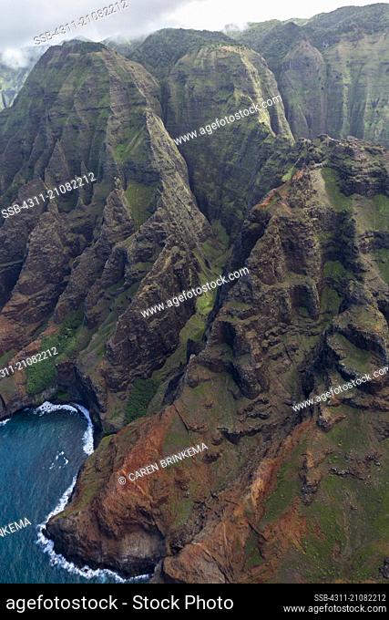 Helicopter rides are a popular and thrilling tourist attraction on Kauai