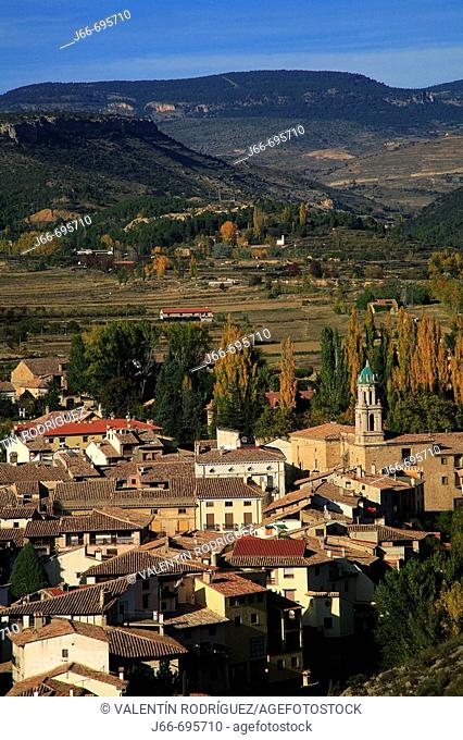 Rubielos de Mora. Teruel province, Aragon, Spain