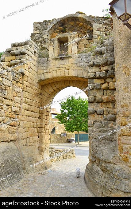 Medieval town of Peratallada, Gerona Spain