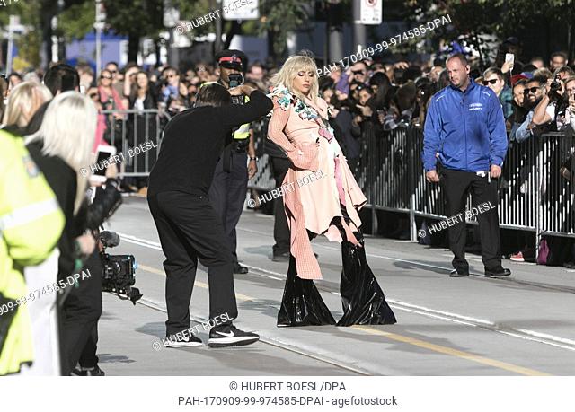 Lady Gaga attends the premiere of 'Lady Gaga: Five Foot Two' during the 42nd Toronto International Film Festival, tiff, at Princess Of Wales Theatre in Toronto