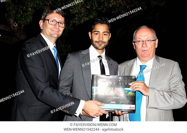 'The Hundred-Foot Journey' LA French Consulate Screening hosted by Destination Midi-Pyrenees Featuring: Axel CRUAU Consul general of France, Manish Dayal