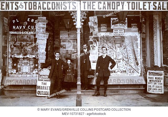 Richardson & Co. Bournemouth - Stationers and Tobacconists Shop -selling a wide variety of items from greetings cards to cigarettes!