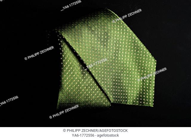 Green necktie