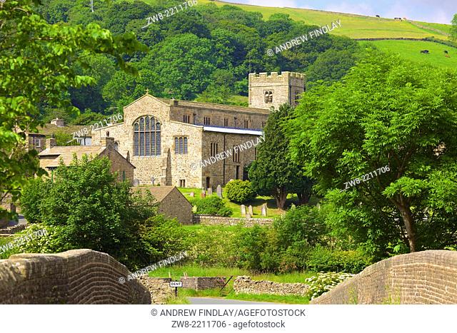 St Andrew's Church, Dent, Yorkshire Dales National Park, Cumbria, England, United Kingdom