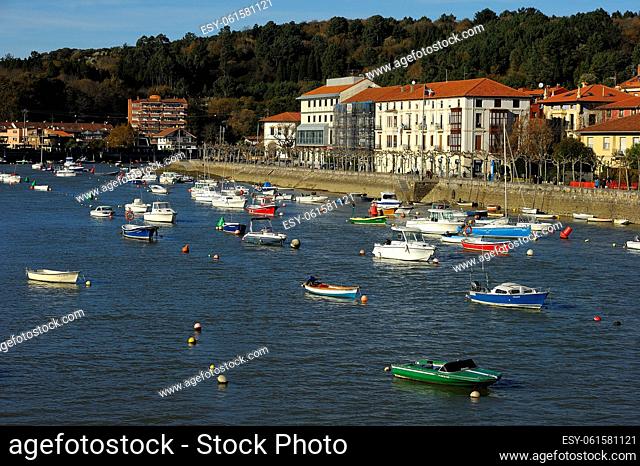 River of Plentzia, Biscay, Basque Country, Spain, Europe