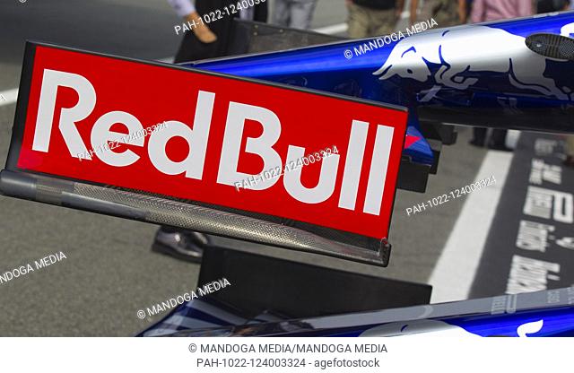 Monza, Italy - September 05, 2019: FIA Formula One World Championship, Grand Prix of Italy, Aston Martin Red Bull Racing Atmosphere of Paddock / Pitlane | usage...