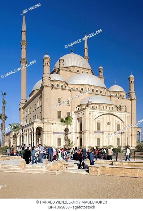 The Mosque of Muhammad Ali Pasha, Alabaster Mosque, Cairo, Egypt, Africa