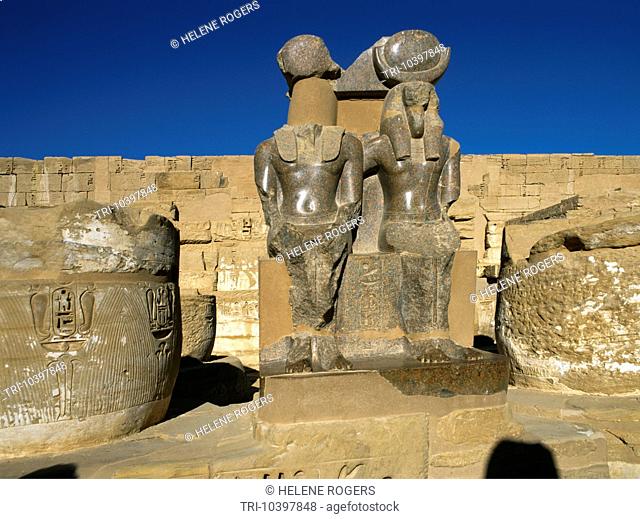 Luxor Egypt Madinet Habu Mortuary Temple Ramses III & God Thot