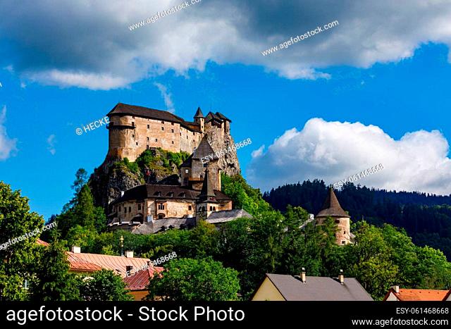 The Orava Castle in Slovakia