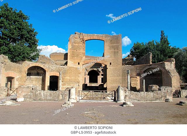 Ruins, house Emperor Adriano, 2013, Vila Adriana, Italy