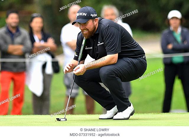 Irish player Shane Lowry during italian open golf in the Olgiata golf club. Rome (Italy), October 10th, 2019