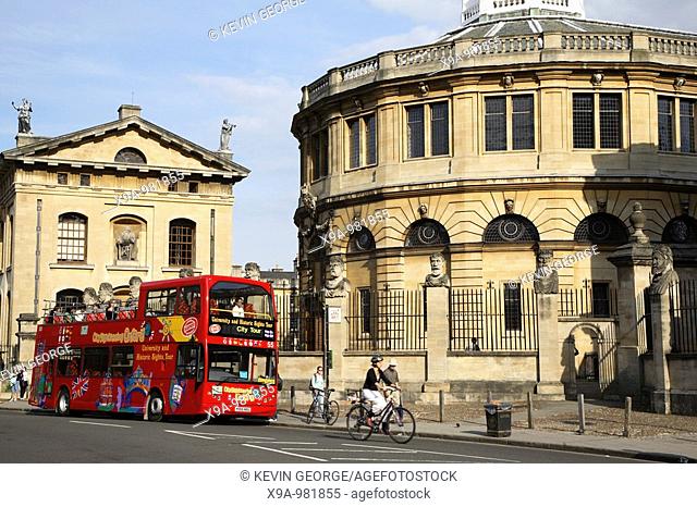 Sheldonian Theatre, Oxford University, Oxford, England, UK